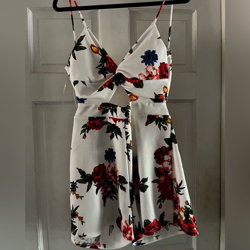Floral Print Women's Dress